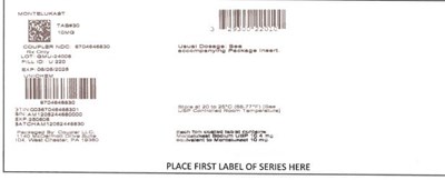 Label (Montelk 10mg)